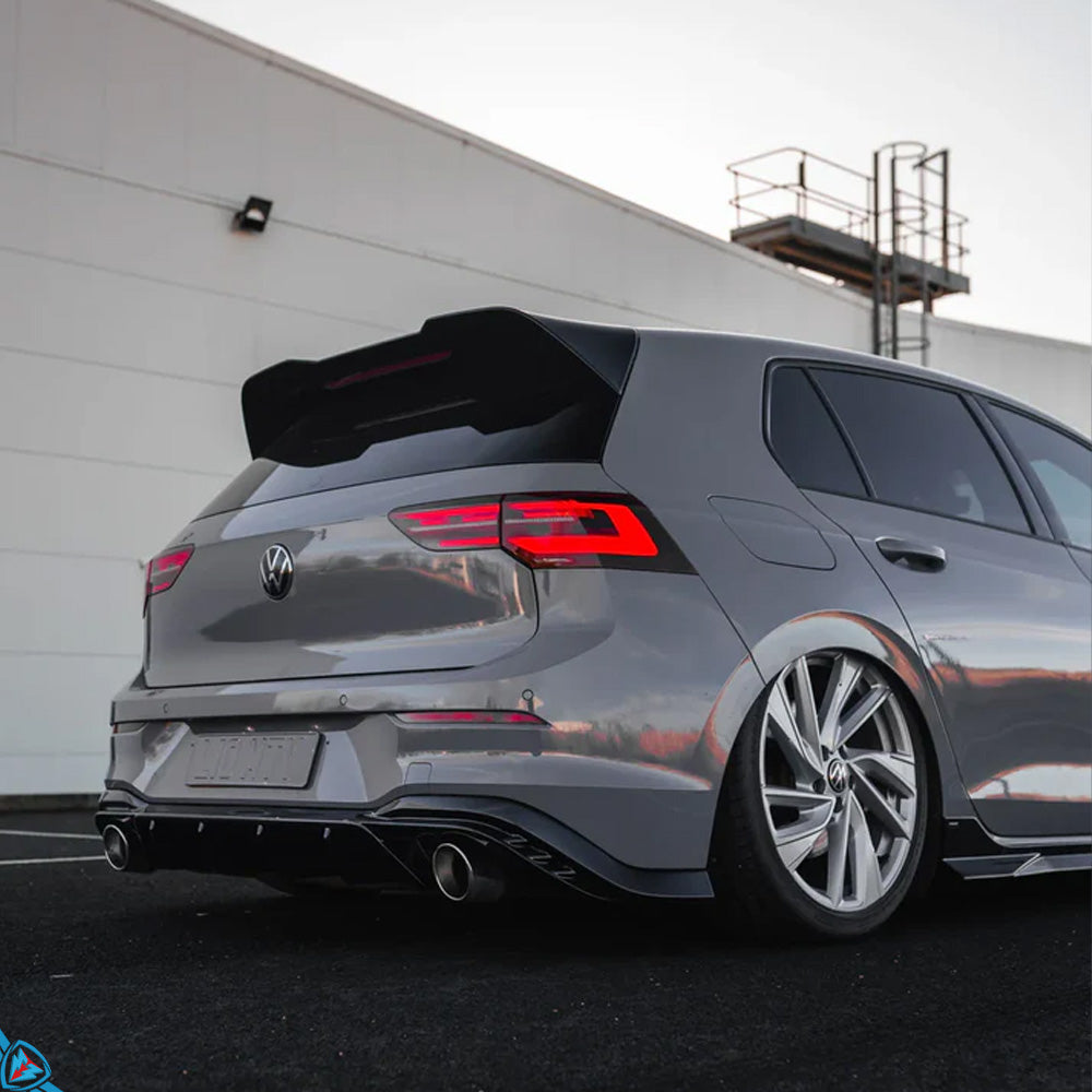 2020-2026 Volkswagen Golf GTI (MK8/MK8.5) EVO-1 Gloss Black ABS Rear Spoiler | Zaero Design USA Main image