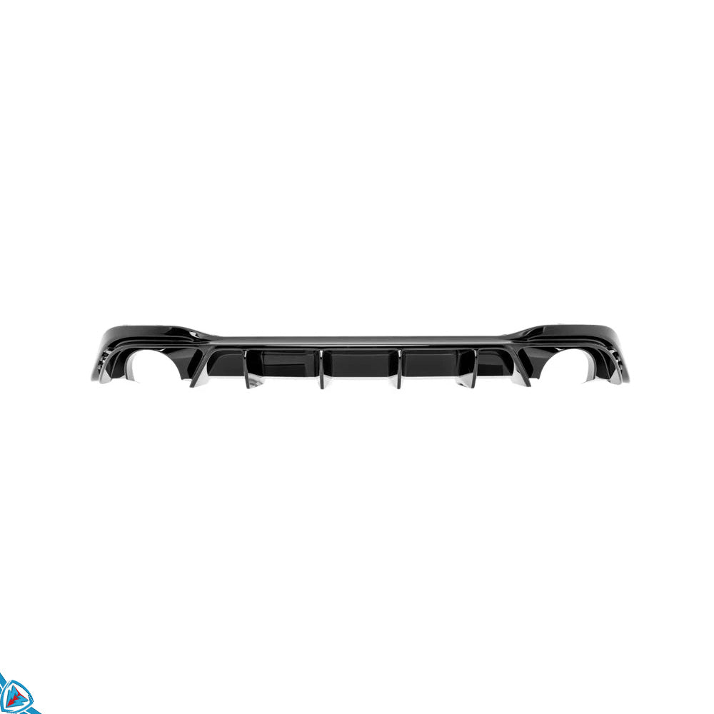 VW Golf GTI MK8 & MK8.5 EVO-1 Gloss Black Rear Diffuser Secondary image