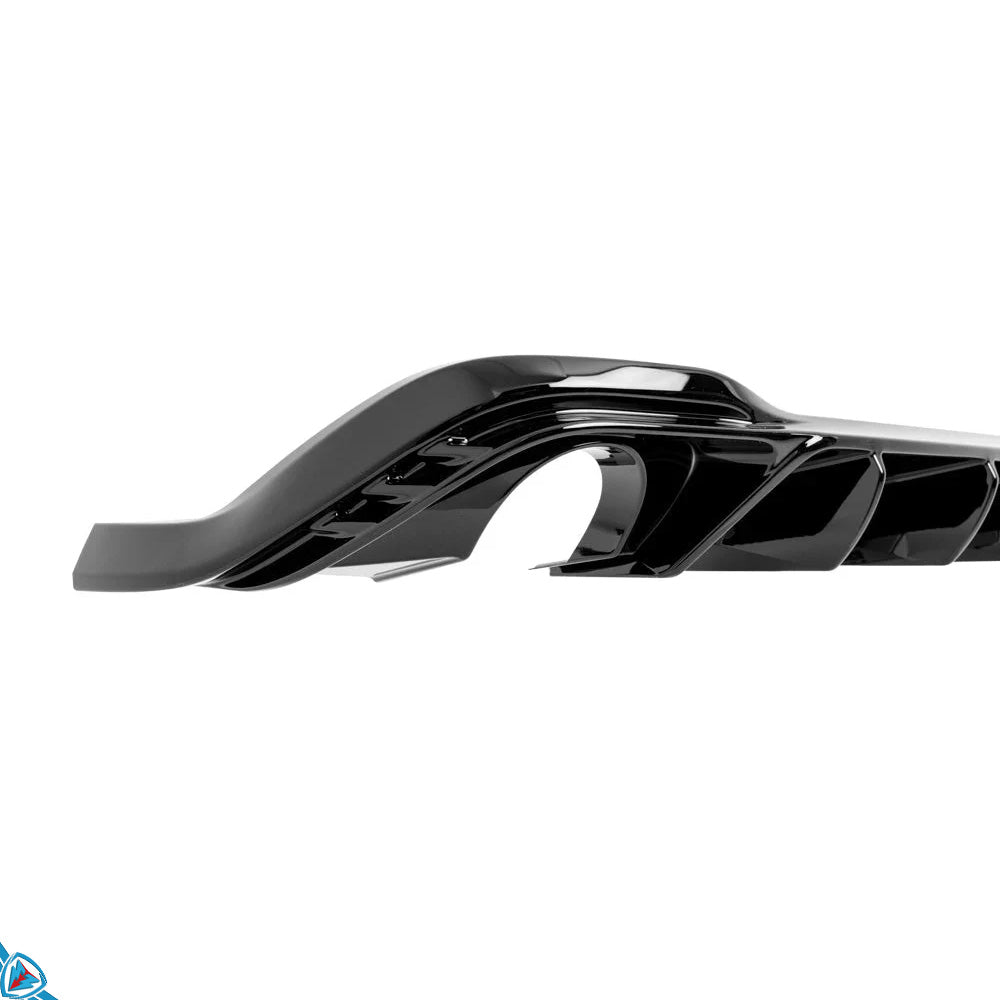 2020-2026 Volkswagen Golf GTI (MK8/MK8.5) EVO-1 Gloss Black Rear Diffuser | Zaero Design USA