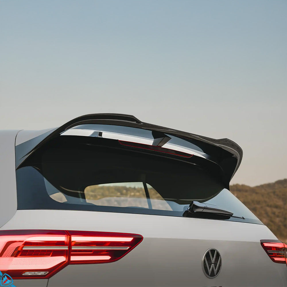 2020-2026 Volkswagen Golf GTI Clubsport & Golf R (MK8) EVO-1 Style Gloss Black Rear Spoiler | Zaero Design USA Secondary image
